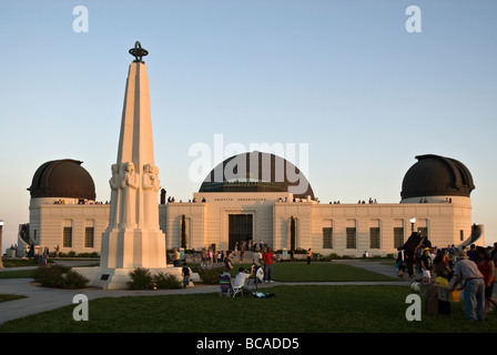 Osservatorio Griffith, Griffith Park, Los Angeles, California, Stati Uniti d'America Foto Stock