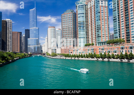 Giornata incredibile in Chicago Foto Stock