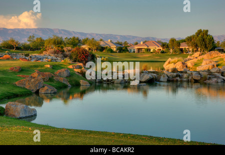 Campo da Golf Case Foto Stock