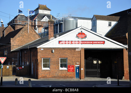 Pastore Neame Faversham birreria, Faversham Kent, England, Regno Unito Foto Stock