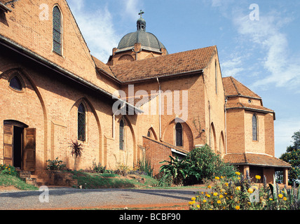 St Saint Paul s Cattedrale Anglicana Namirembe Kampala Uganda Africa Orientale costruita in mattoni costruzione completata nel 1915 Foto Stock