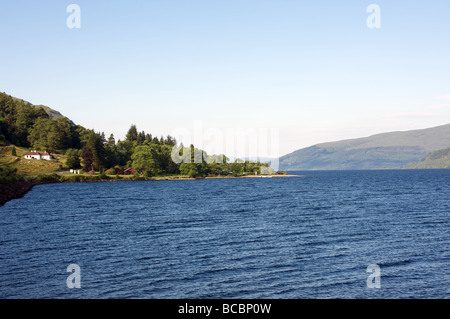 Loch Lochy, altopiani, Scozia. Foto Stock