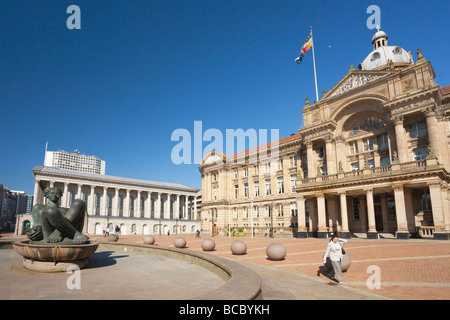 Municipio Uffici Del Consiglio Chamberlain Square Birmingham West Midlands England Regno Unito Regno Unito GB Gran Bretagna Isole britanniche Foto Stock