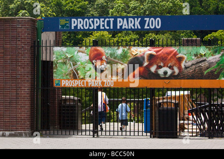 Prospect Park Zoo in Brooklyn New York Foto Stock