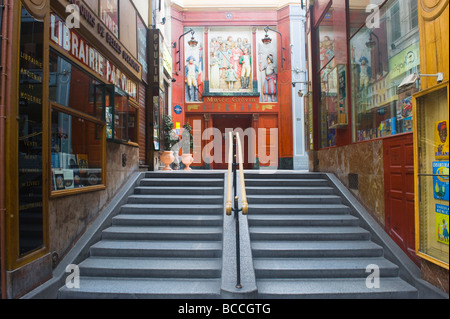 Museo Grévin Waxwork museum passaggio Jouffroy Parigi Francia Foto Stock