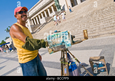 Cuba havana fotografo Foto Stock