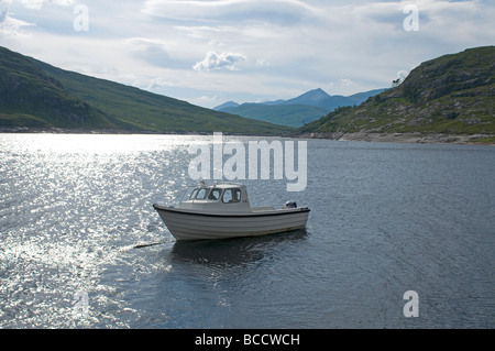 Loch Monar ad ovest di Cannich, Inverness-shire,Highland regione. La Scozia. SCO 5254. Foto Stock