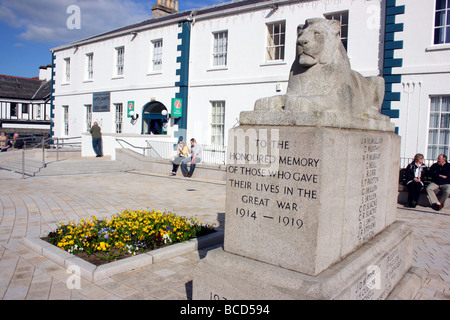 Il memoriale di guerra in Newcastle, County Down, Irlanda del Nord Foto Stock