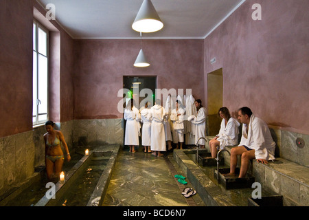Pré Saint Didier Spa Aosta Italia Foto Stock