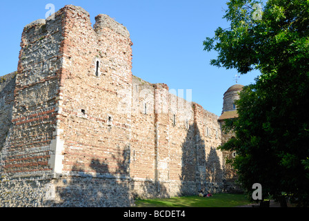 Il castello di Colchester Essex England Regno Unito Foto Stock