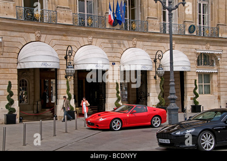 Hotel Ritz Place Vendome Ferrari Parigi Francia Foto Stock