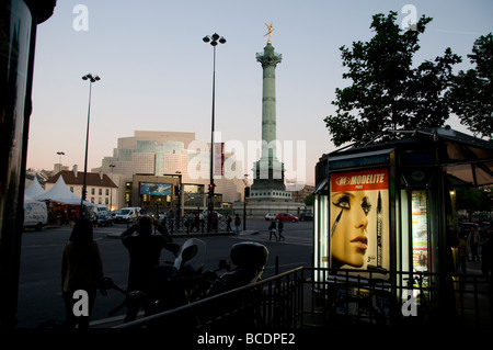 Teatro dell'Opera di Place de la Bastille Parigi Francia Foto Stock