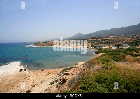 Kaplica Bay a nord di Cipro Foto Stock