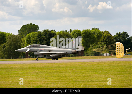 Eurofighter EF 2000 tifone di sbarco nel 2009 Biggin Hill Airshow. Foto Stock