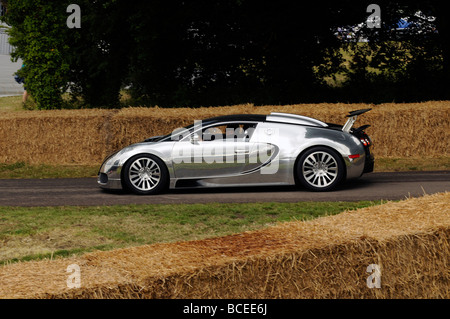 Bugatti Veyron Pur Sang a 2009 Goodwood Festival della velocità Foto Stock