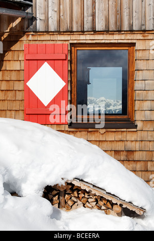 Rifugio alpino a Schladming, Dachstein Foto Stock