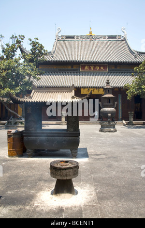 tempio di longhua shanghai cina Foto Stock