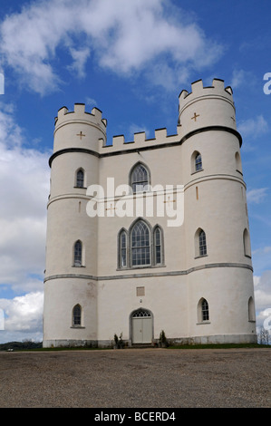 Haldon Belvedere vicino a Exeter Devon, noto anche come Castello di San Lorenzo Foto Stock