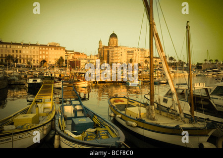 Francia, Provence-Alpes-Côte d'Azur, Var, Saint Raphael, Porto Foto Stock