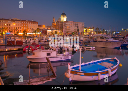 Francia, Provence-Alpes-Côte d'Azur, Var, Saint Raphael, Porto Foto Stock