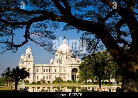 India Bengala Occidentale, Calcutta, Calcutta, Chowringhee, Victoria Memorial Foto Stock