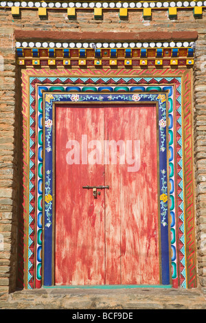 India, Sikkim, Ravangla (Rabongla), Ralang, vecchio Gompa Ralang Foto Stock