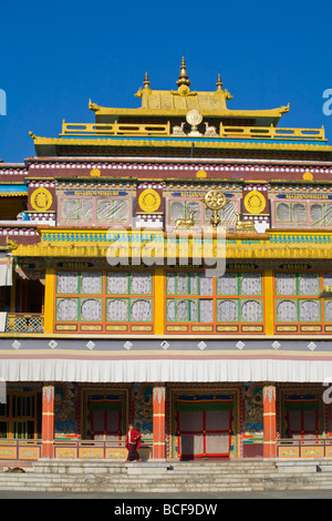 India, Sikkim, Ravangla (Rabongla), Ralang, Palchen Choeling Istituto Monastico - Nuovo Gompa Ralang Foto Stock