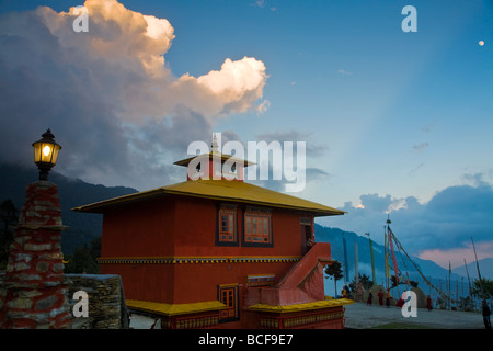 India, Sikkim, Ravangla (Rabongla), Karma Theckhling Monastero Foto Stock