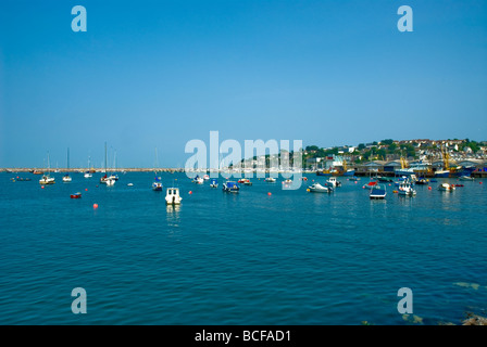 Porto esterno brixham devon Foto Stock