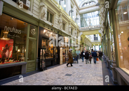 Passaggio du Nord, Bruxelles, Belgio Foto Stock