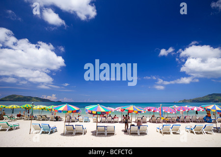 Thailandia Phuket, Patong Beach Foto Stock