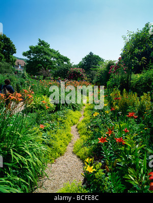 Francia, Normandia, Giverny, Monet's Garden Foto Stock