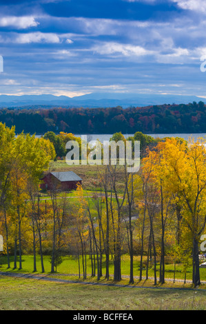 Stati Uniti d'America, Vermont, Grand Isle sul Lago Champlain Foto Stock