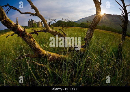 Il castello di Kilchern, Scotland, Regno Unito Foto Stock