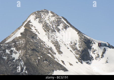 Sul monte Kitzsteinhorn situato in Austria alpi Foto Stock