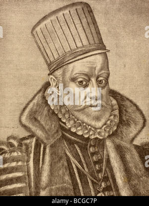 Filippo II, 1527 - 1598. Re di Spagna, 1556 - 1598. Felipe II rey de España. Foto Stock