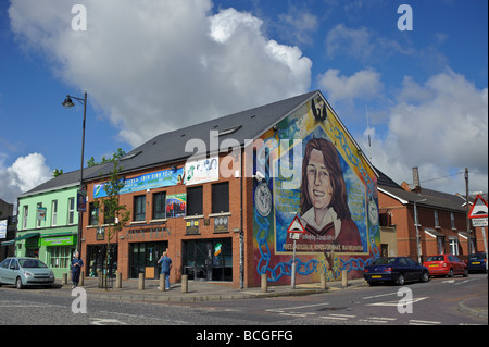 Sinn Fein headquareters a Belfast Foto Stock