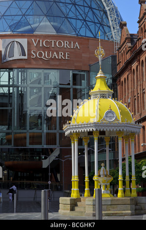 Victoria Square e Daniel Joseph Jaffe memorial Foto Stock