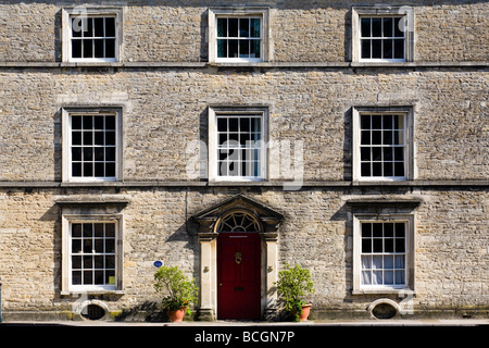 Cirencester (Corinium Dobunnorum) centro città e storico britannico romano e medievale città mercato, Gloucestershire, Regno Unito Foto Stock