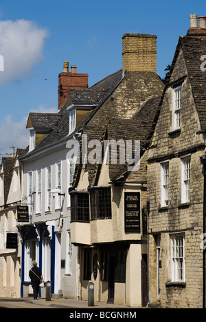 Cirencester (Corinium Dobunnorum) centro città e storico britannico romano e medievale città mercato, Gloucestershire, Regno Unito Foto Stock