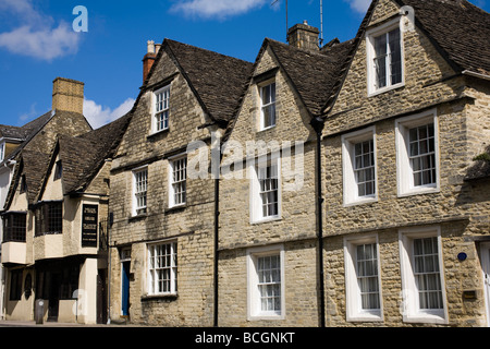 Cirencester (Corinium Dobunnorum) centro città e storico britannico romano e medievale città mercato, Gloucestershire, Regno Unito Foto Stock