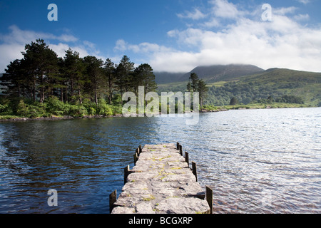Cloonee Loughs vicino a Kenmare County Kerry sud ovest Irlanda Foto Stock