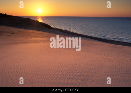 Indiana Dunes National Lakeshore lungo il lago Michigan Foto Stock