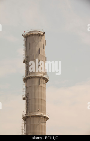 Un gas powered power station a Barrow in Furness in Cumbria Regno Unito Foto Stock