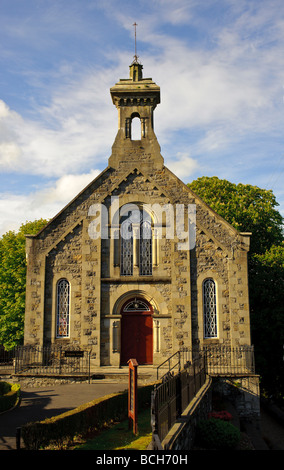 Donegal Town Street scene in Irlanda Foto Stock