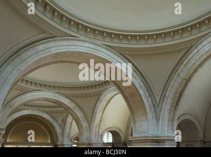 Area di soffitto dell'ingresso principale hall presso il Metropolitan Museum of Art di New York City Foto Stock