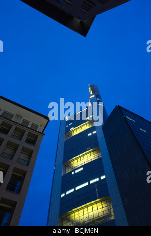 Assia, Frankfurt-am-Main, Torre della Commerzbank Foto Stock