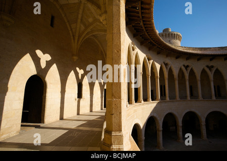 Castell de Bellver, Palma di Mallorca, Spagna Foto Stock