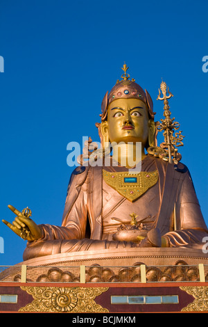 India, Sikkim, Namchi, Samdruptse, Padmasambhava statua Foto Stock