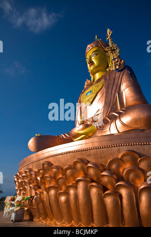 India, Sikkim, Namchi, Samdruptse, Padmasambhava statua Foto Stock